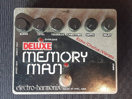 Pedal De Delay Memory Man Deluxe Ehx