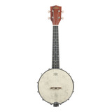 Kala Brand Music Co. - Ukelele Banjo De Saten De Caoba Natur