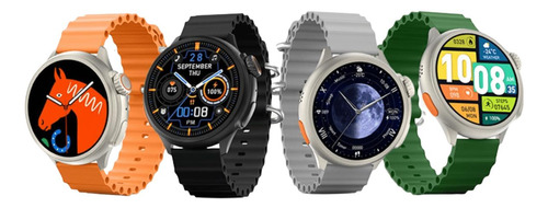 Relogio Smartwatch Hw3 Ultra Max Redondo Tela De 1,52 Novo