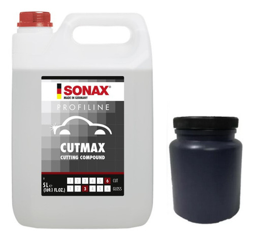 Kit Pulimento Abrillantador Y Paso Final Sonax Envasado 1l