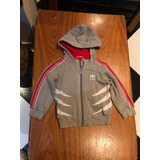 Campera Adida Originals C/ Capucha Niño T 18 Meses A 2 Años