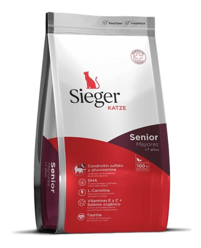 Sieger Gato Katze Senior  X 1 Kg