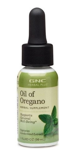 Gnc I Herbal Plus I Oil Of Oregano I 2oz I Usa 