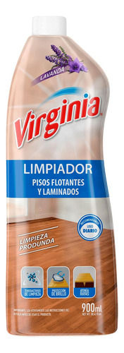 Virginia Limpiador Pisos Flotantes Virginia Lavanda 900 Ml