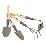 Set Herramientas Jardin 4 Piezas Mango 15 Jj-4l Truper