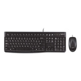 Kit Teclado Y Mouse Logitech Mk120 Usb Multimedia Español Ñ