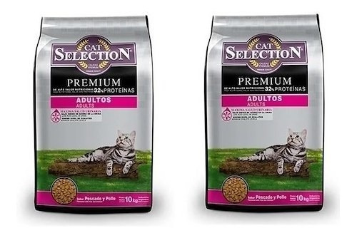 2x Cat Selection 10+2kg Universal Pets