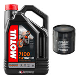 Kit Afinación Harley Davidson Forty Eight Motul 7100 20w50