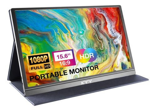 Monitor Portátil - Kyy 15.6 Pulgadas 1080p Fhd Usb C Monitor