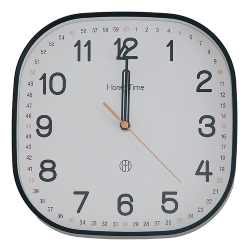 Reloj De Pared Retro Moderno Grande Silencioso 30cms 