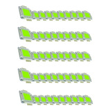 Kit 50 Chip Slim Led 50w Verde Reposição Refletores Bivolt