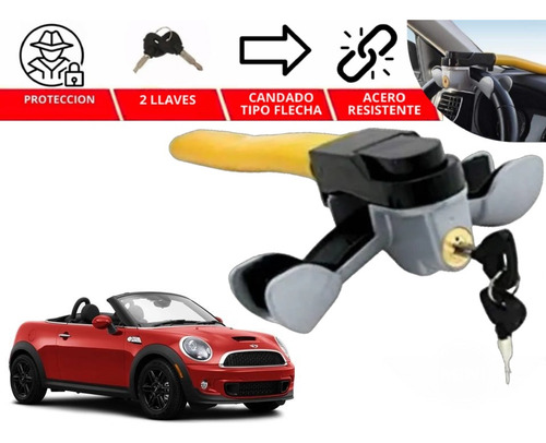 Candado Bastón Volante Antirobo Minicooper Convertible 2018