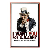 Uncle Sam Dice  I Want You La Segunda Guerra Mundial Guerra 