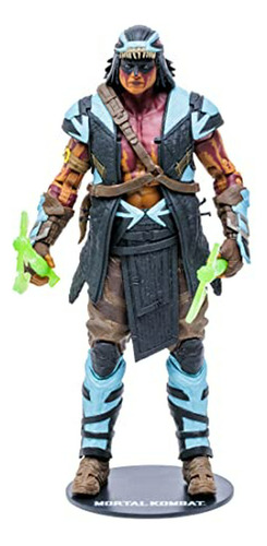 Figura De Acción Nightwolf De Mortal Kombat 11 De 7 