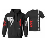 Kit Sudadera + Playera Modelo 7 Venum Ufc Estampado En Vinil