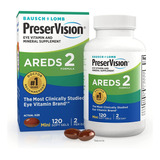 120gels Vitaminas Minerales Preservision Areds-2 Para Ojos Sabor Sin Sabor