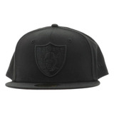 Gorra Ne Las Vegas Raiders Black On Black Fitted Hat 234593 