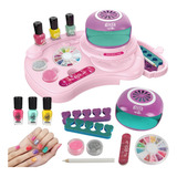 Kit De Maquillaje, Uñas De Juguete Para Niñas