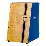 Cajon Profissional Elétrico Fsa Standart Lite Azul