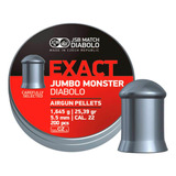 Chumbinho Exact Jumbo Monster Diabolo 5,5 Mm Jsb - 200 Unid.