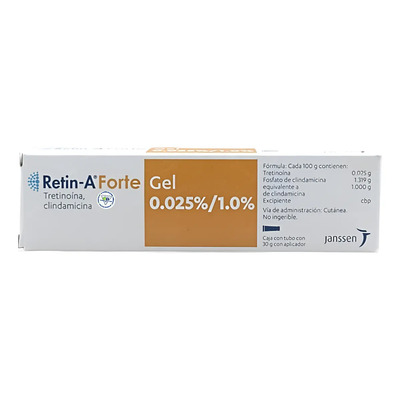 Janssen-Cilag Retin-A Crema Facial Tretinoina 0.025% Para Acné Hipoalergénica 10g | Envío gratis
