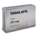 Tadalafil 20 Mg Caja C/8 Tabletas Serral Original