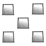 Pack X5 Unidades Rejilla Invisible 10x10 Acero Inox Satinado