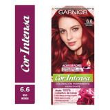 Cor Intensa Coloración 6.6 Rojo Intenso Garnier