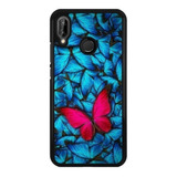 Funda Protector Para Huawei Mariposa Moda Animales 03 N