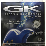 G&k Encordado Cuerdas Para Bajo Electrico Acustico 040 5 Cuerdas
