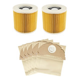 Filtros Hepa Bolsas De Polvo Para Karcher Wd2250 A2004 A2054