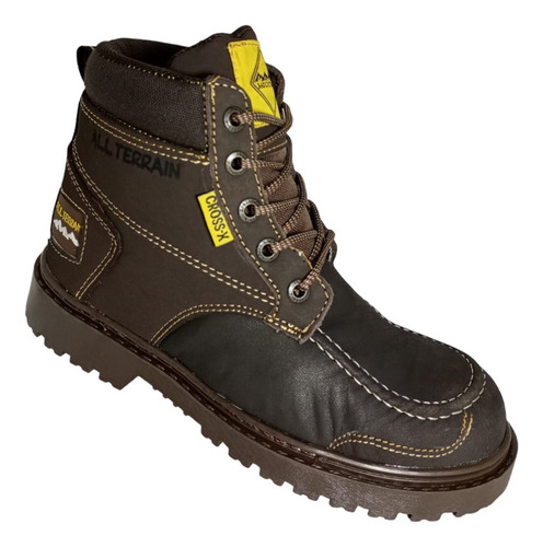 Bota Casco Casual Trabajo Cómoda Resistente Hombre 