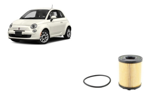 Kit Filtros Aire Aceite Fiat 500 1.4 16v Multiair Orig Foto 2