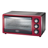 Horno De Mesa Eléctrico Oster Gran Taste Tssttv15l 15l Rojo 127v