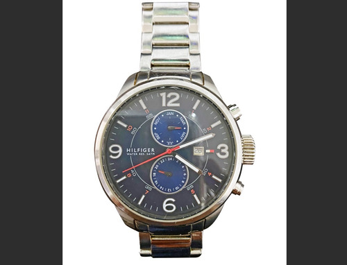 Reloj Tommy Hilfiger Acero Resistente Al Agua Usado 