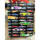 Hot Wheels Porta Autos Lata Metal Car Case Hwcc