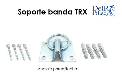 Soporte Para Banda Trx ,anilla  + 4 Tarugos + 4 Tirafondos