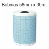 Papel Para Ecg Bobina 58x30 C/10 Unid.