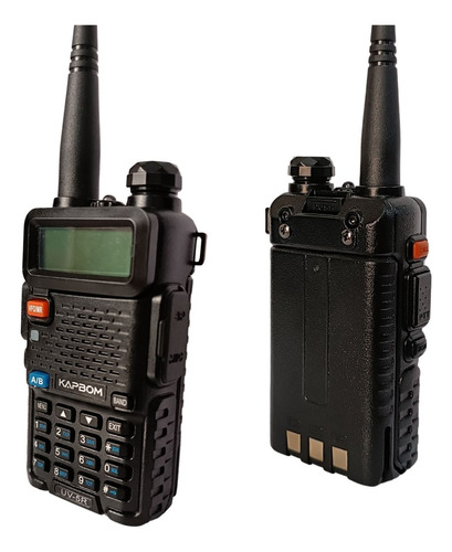 Kit 2 Radio Comunicador Modelo Uv5r Kapbom Profissional Dual