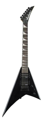 Guitarra Eléctrica Jackson Js Series Rr Minion Js1x Rhoads De Álamo Satin Black Satin Con Diapasón De Amaranto