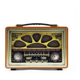 Vintage Multifuncional Digital Mp3 Radio Altavoz De Madera