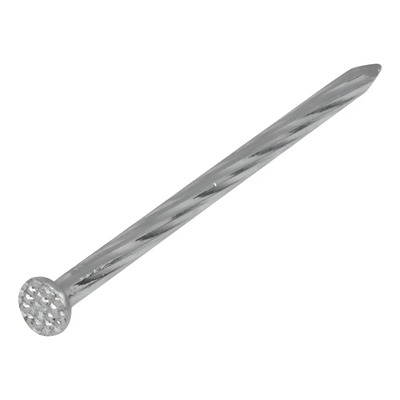 Clavo Para Concreto 3 Galvanizado Caja De 1 Kg Fiero