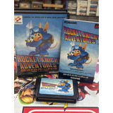 Rocket Knigth Adventures Mega Drive Japonês Na Caixa