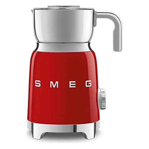 Smeg Espumador De Leche 220 Volts Mff01rdeu | Rojo §