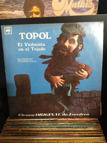 Disco De Vinilo,topol,el Violinista En El Tejado