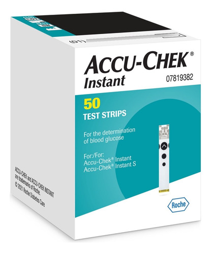 Tiras Reactivas Accu-chek Instant 50 Unidades