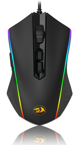 Mouse Gamer Redragon Memeanlion Chroma M710 10k Dpi Pesas F