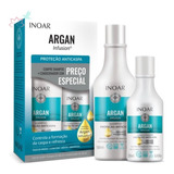 Kit Shampoo  Condicionador Inoar Controle Proteção Anticaspa