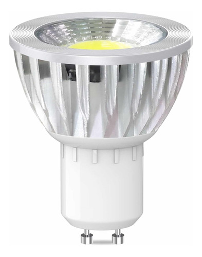 Bombilla Led Gu10 Luz Blanca Fria De Día 6500k Regulable