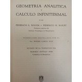 Libro Geometria Analitica Y Calculo Infinitesimal 167l7